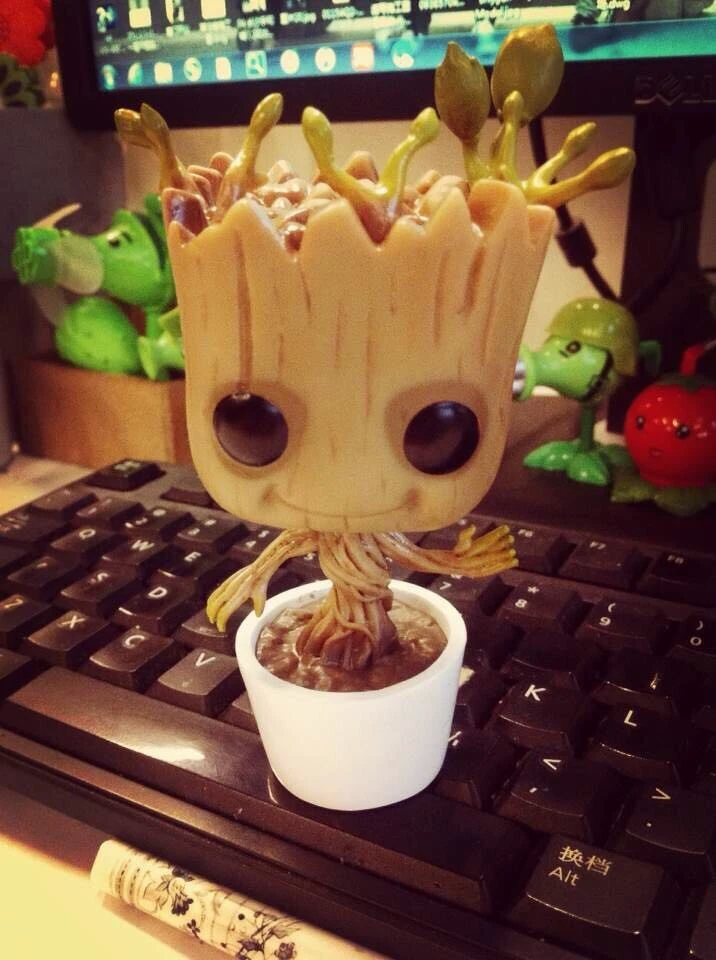 Dancing Groot Guardians Of The Galaxy Funko Pop Vinyl Figure Baby Groot Baby Figure Figurbaby Head Support Pillow Aliexpress