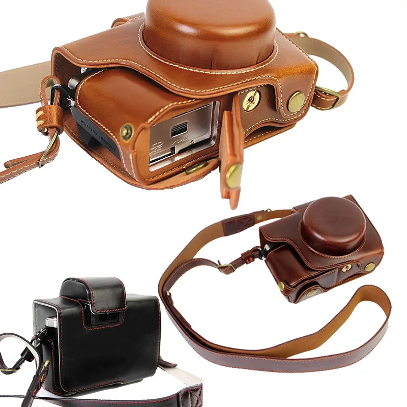 Новый роскошный чехол для камеры из искусственной кожи Olympus EM10 II M2 винтажная