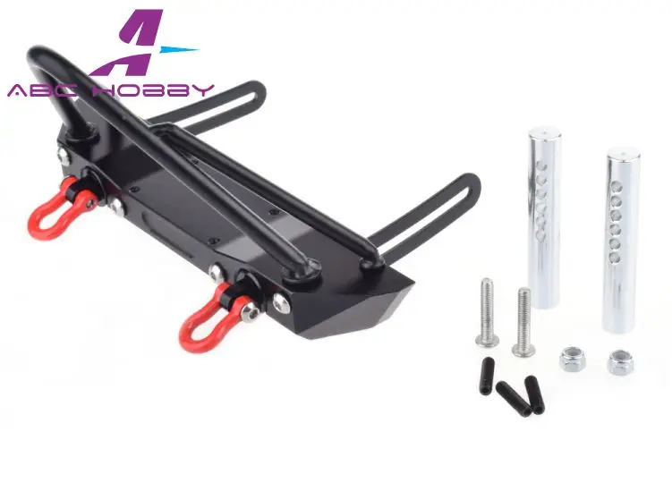 1/10 й гусеничный бампер из алюминиевого сплава для джипа|winch bumper|crawler d90bumper crawler |
