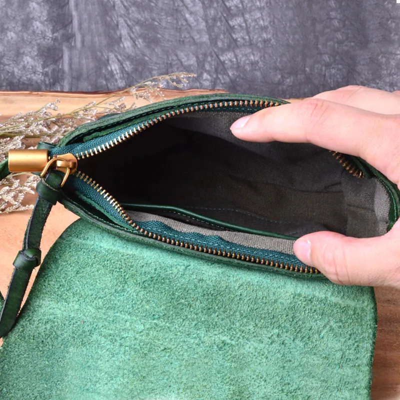 AETOO Новые Оригинальные кожаные сумки ручной работы мини-сумка кожаная художественная простая сумка Ретро Маленькая квадратная посылка