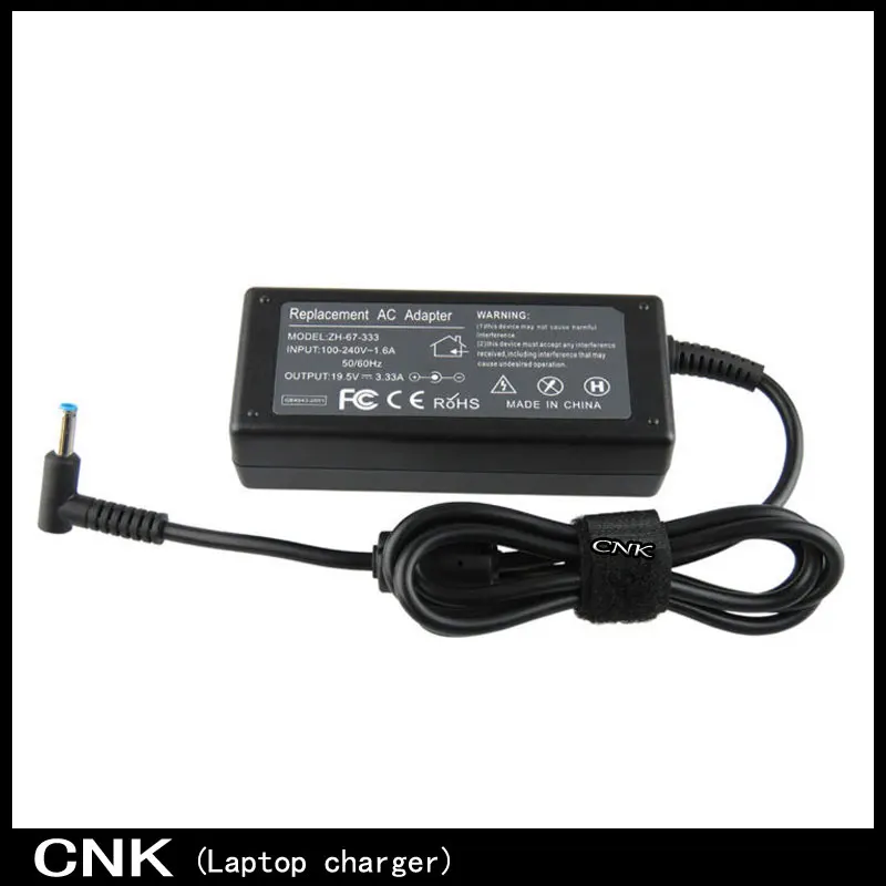 Replacement 19 5V 3 33A 4 5 3 0mm AC Adapter For HP Laptop Envy4 Envy6