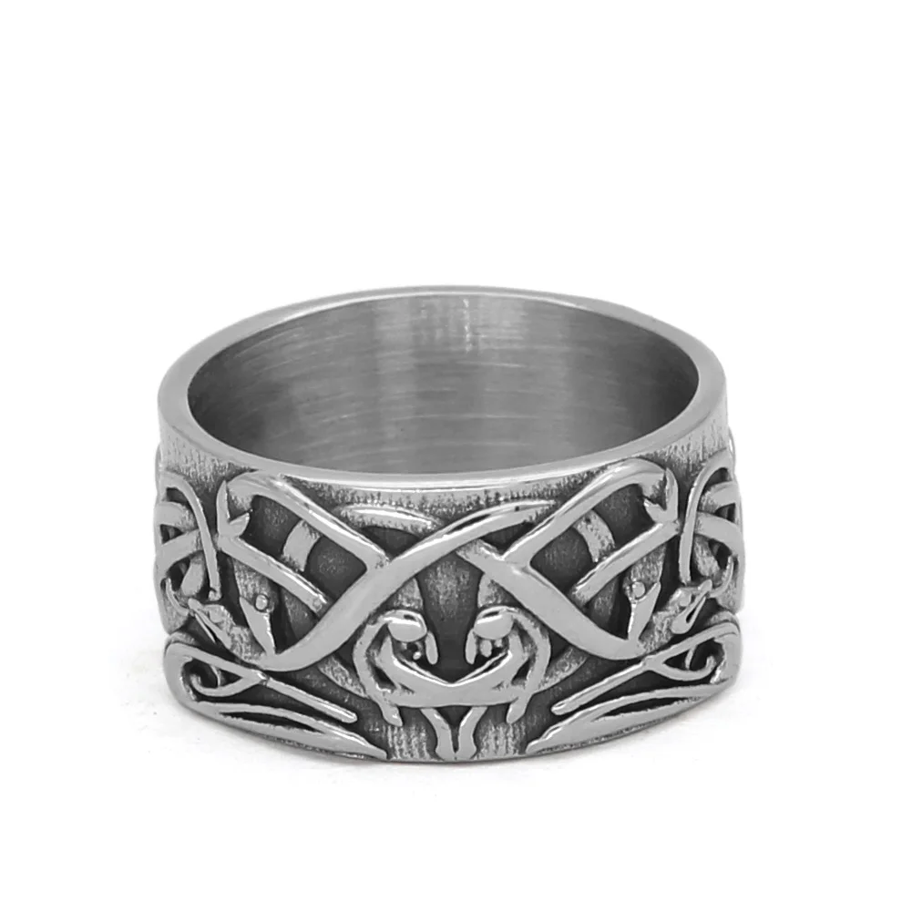 

Celtic Ornament Knot Amulet Stainless Steel Ring
