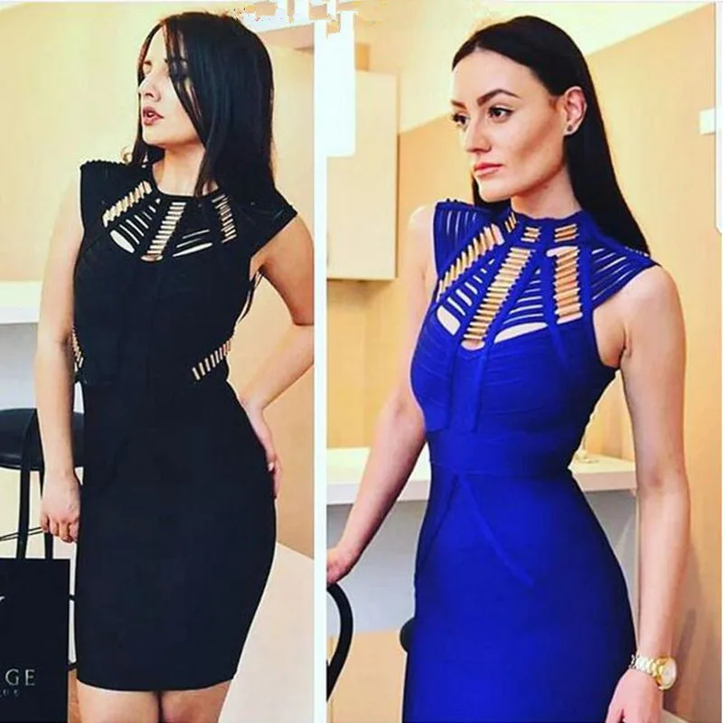 

2017 luxcury brand women dress summer dress short bandage dress bodycon vestidos cocktail party dresses elegant black red gown