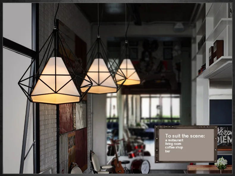 Us 39 68 37 Off Loft Lamp Vintage Pendant Light Led Lights Balck Iron Metal Cage Lampshade Warehouse Style Lighting E27 Fixture In Us 39 68 37 Off Loft Lamp Vintage Pendant Light Led Lights Balck Iron Metal Cage Lampshade Warehouse Style Lighting E27 Fixture In