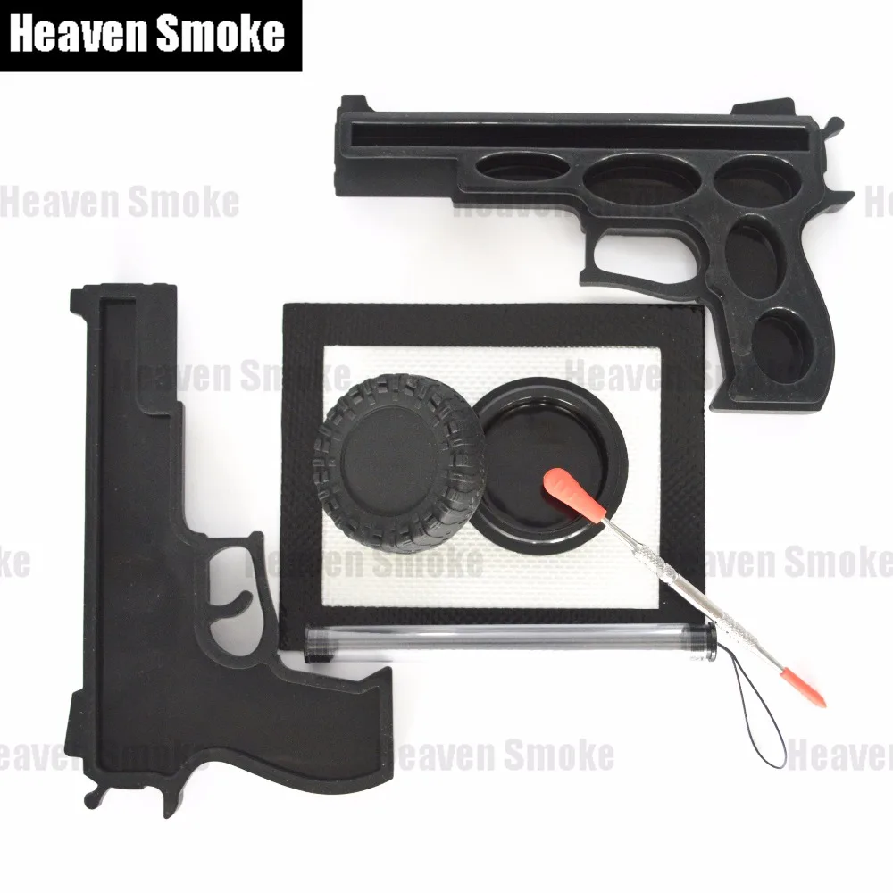 dab wax oil silicone jar-Heaven Smoke-1 (1)