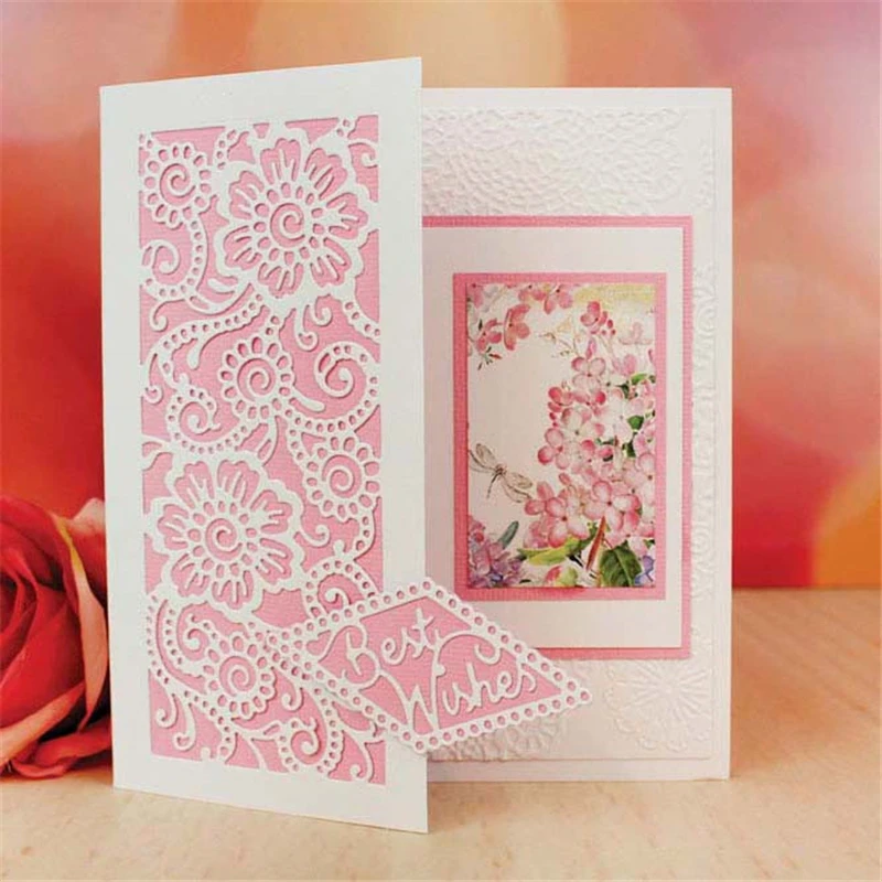 

YaMinSanNiO Flower Element Metal Dies Cutting Dies Scrapbooking Embossing Dies Cut Stencils DIY Cards Craft Dies