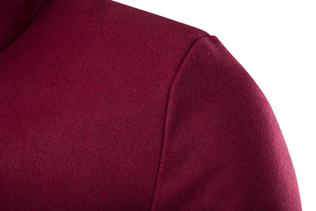Новая распродажа осенне-зимняя мужская одежда британский стиль кашемировый Тренч Мужское пальто Осенняя шерстяная куртка ветровка