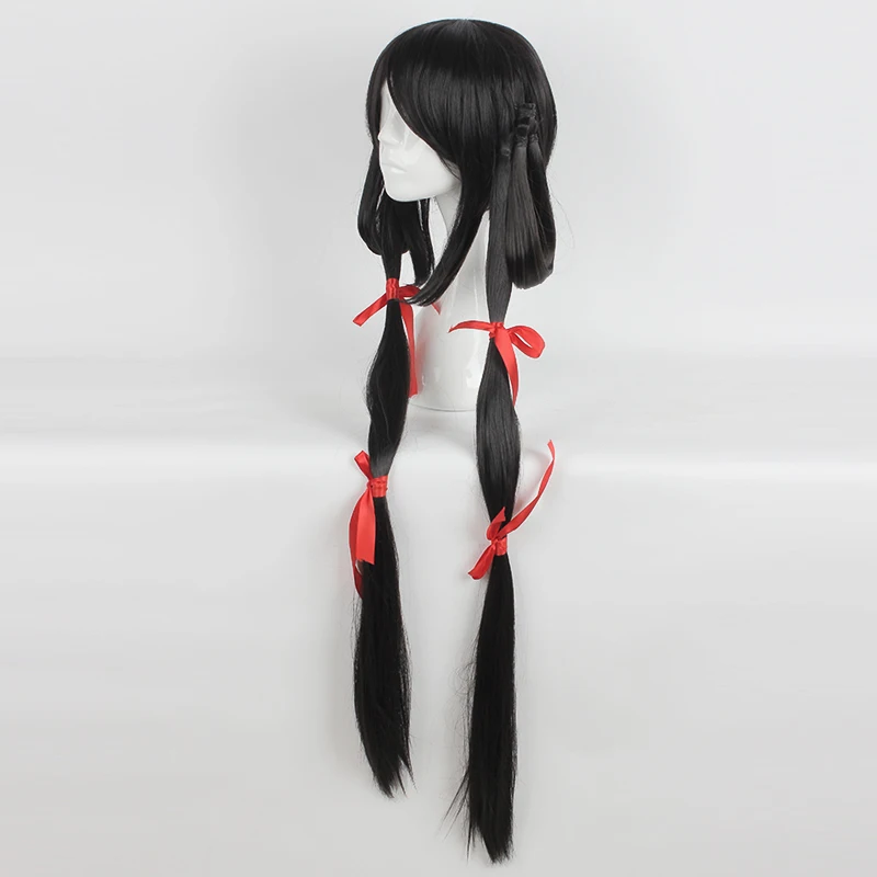 MCOSER 120 см длинные прямые косплей парик 3 вида стилей синтетический с Твист коса Высокая температура волокна волос парик-6