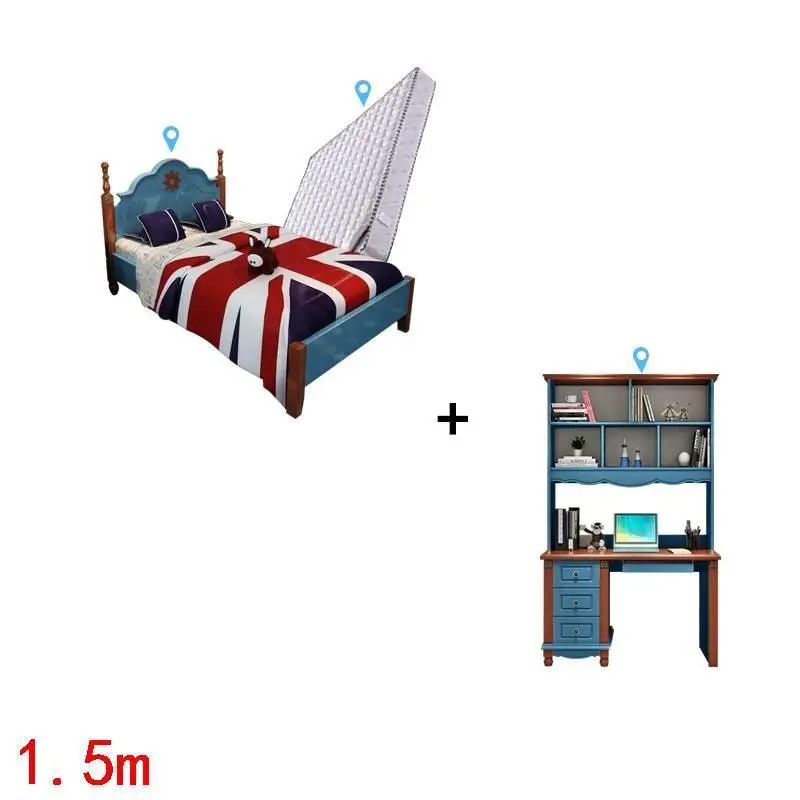 For Children Tempat Tidur Tingkat Mebles Dla Dzieci Lit Enfant Wood Wooden Cama Infantil Muebles Baby Child Furniture Bed