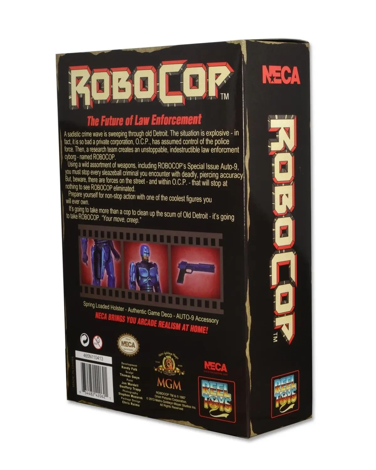 NECA Robocop классический 1987 видео игры внешний вид ПВХ фигурка Коллекционная модель игрушки " 18 см KT3129