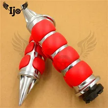 Мото rbike ручки для руля алюминиевый сплав цвета доступны для kawasaki honda suzuki moto рукоятка ручной клей 22 мм 24 мм