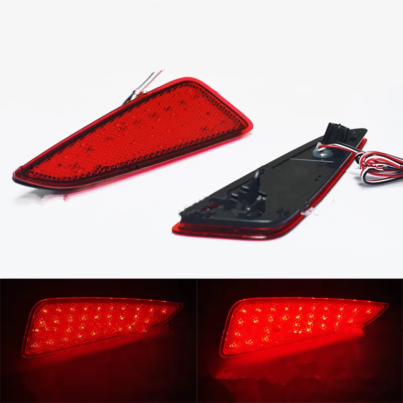 

Red lens LED Rear bumper reflector tail light brake stop turn signal reverse Lamp for Toyota C-HR 2016-2018