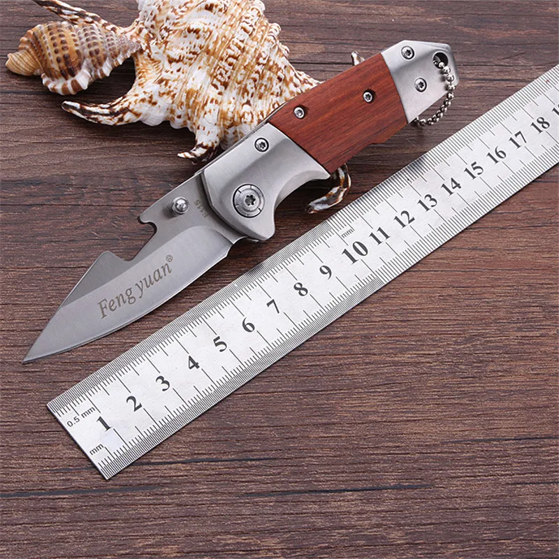 

Multifunctional knife pocket survival hunting outdoor practical folding creative portable field rescue fruit karambit tactical