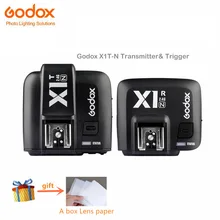 Godox X1N i-TTL 2.4G Transmissor Sem Fio de 2.4 GHz e Gatilhos kit receptor Para Nikon D800 D3 D3X D2X D2H D1H D1X