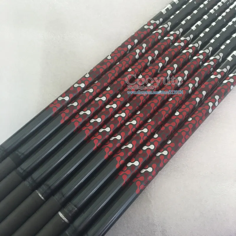 9 قطعة/الوحدة جديد cooyute مكاوي رمح فوجيكورا أندية الجرافيت رمح المرن الغولف الغولف رمح 5r أو 5 ثانية الشحن مجانا