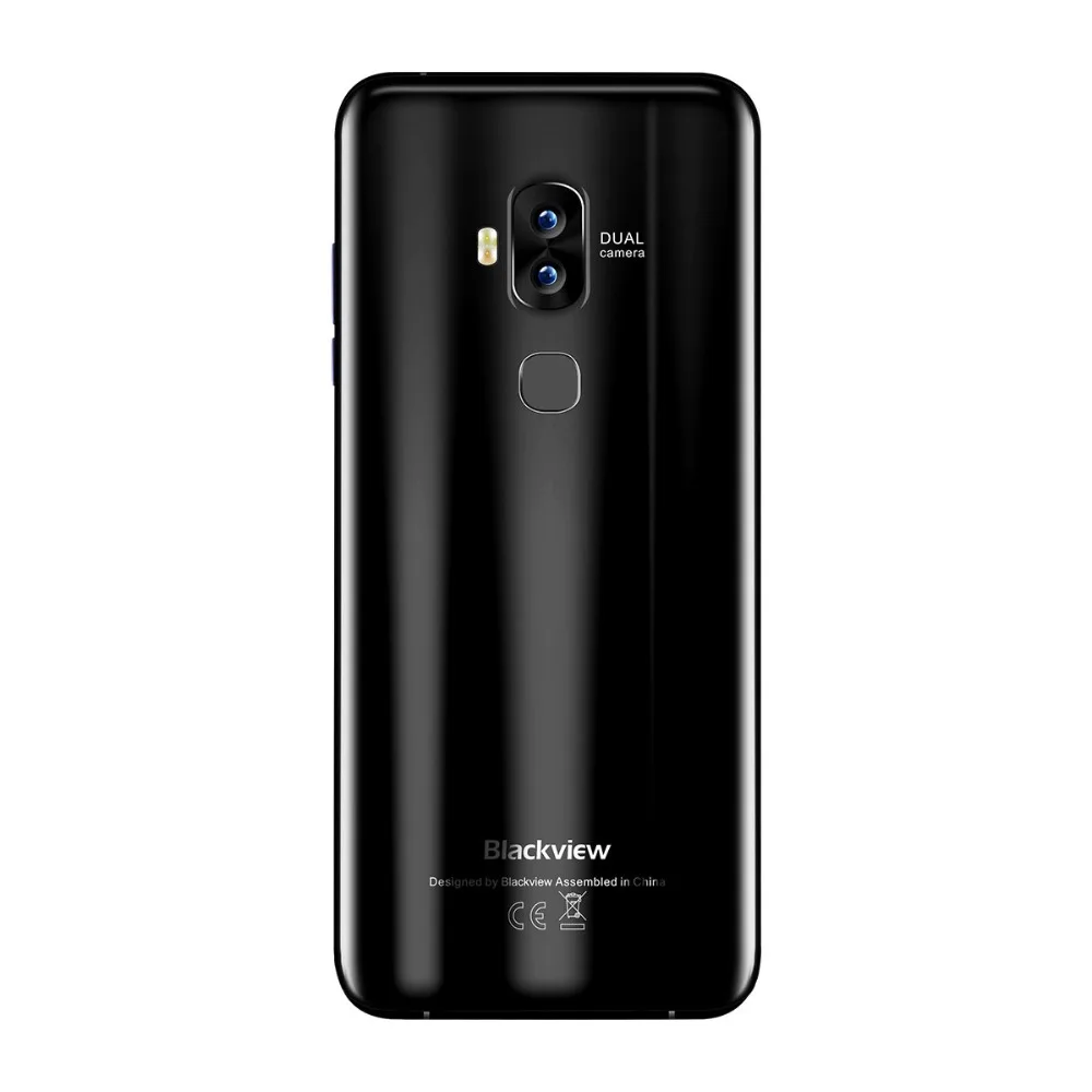 Blackview S8 четыре камеры 18:9 смартфон 4 ГБ ОЗУ 64 Гб ПЗУ 5 7 дюймов MT6750T Восьмиядерный