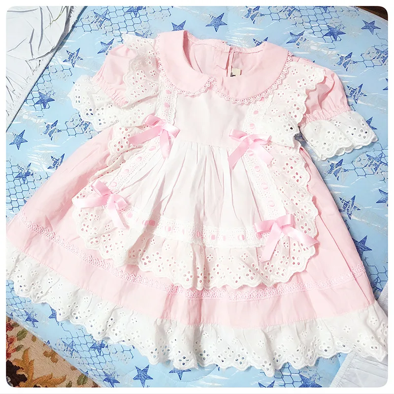 Лето, Новое поступление, испанское классическое хлопковое праздничное свадебное платье, лучшее От 1 до 5 лет кружевное платье с бантом для девочек