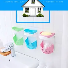 Двойной Пластик присоски мыло Зубная щётка Box блюдо держатель сливная эстакада Ванная комната Душ аксессуар