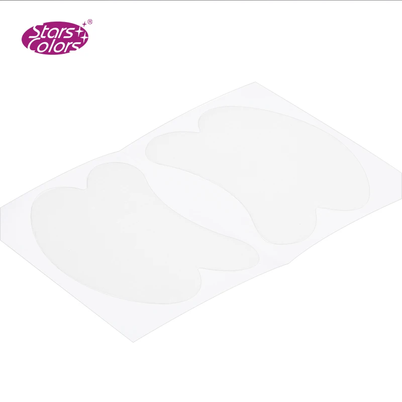 300 pieces=600 Pairs Thin gel eyelash patch flexible Silver Pack Lint Gel Under special Eye Pad Patch Collagen eye pads