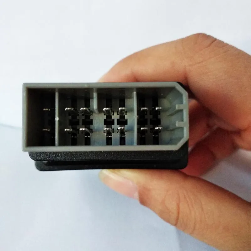 Ceny Układ ftdi NS 14pin interfejs USB dla Nisan 14 pin Cnsult OBD kabel diagnostyczny skaner samochodowy OBD2 podłącz do komputera przez RS232 JC10