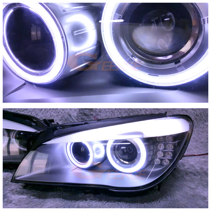  For BMW F01 F02 F03 F04 730d 740d 740i 750i 760i 2008-2012 Excellent angel eyes Ultra bright illumi - 32845137503