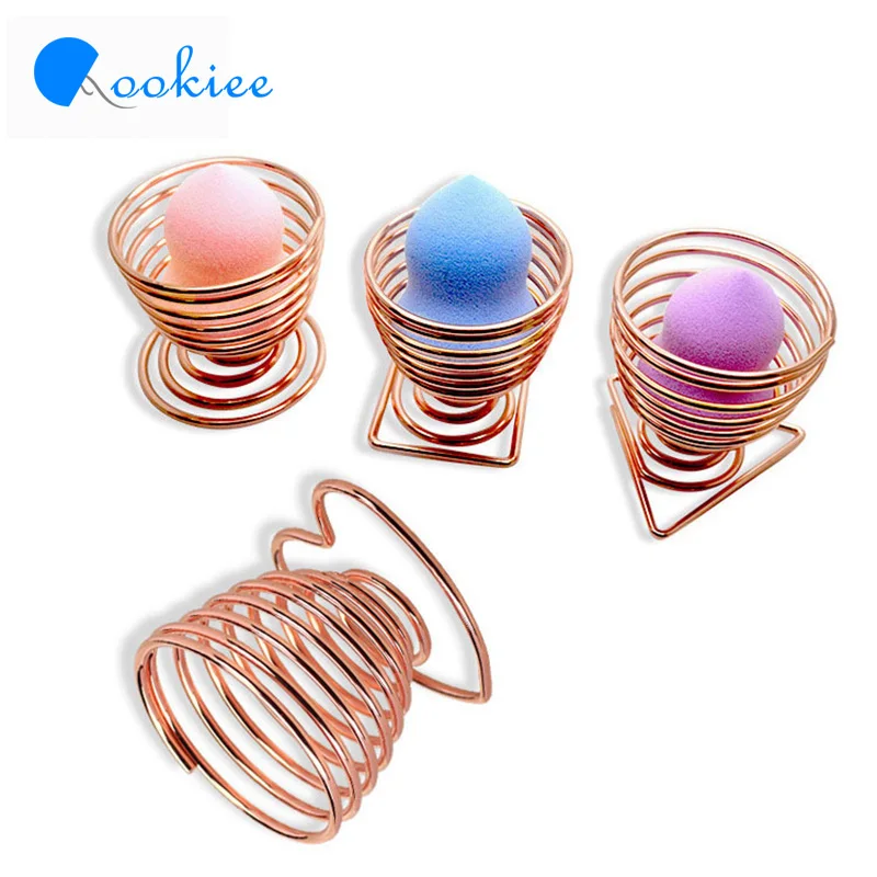 Qookiee 1pc Makeup Puff Racke Sponge Holder Storage Cosmetic Display Stand Gourd Shape Egg Drying | Дом и сад