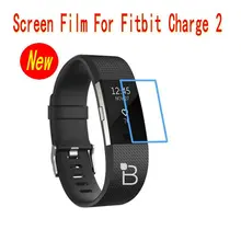300 шт./лот Взрывозащищенный экран HD прозрачная защитная пленка для экрана Защитная пленка для Fitbit Charge 2 Charge2 Smart Band