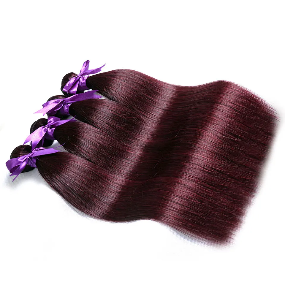 High Quality bundles with closure straight