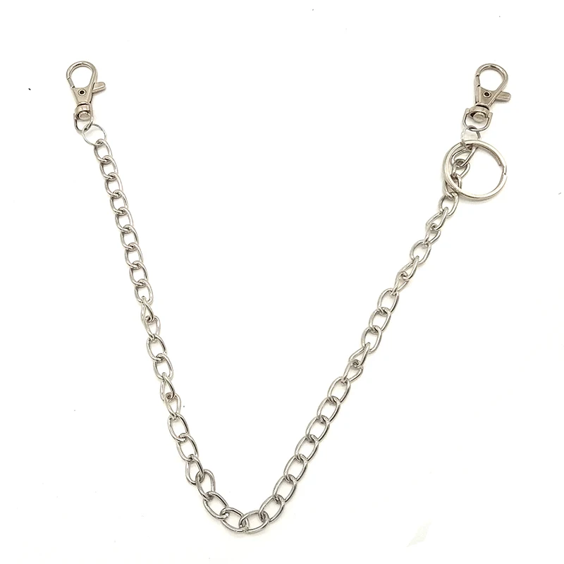 Women 42cm Punk Keychain Hiphop Key Chain Pants Keychains Jeans Llavero