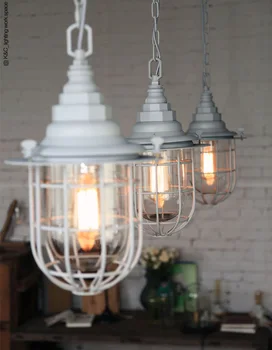 

Industrial Style Pendant Lighting Wrought Iron Vintage Pendant Lamp American Rural Loft Light Bar Creative Edison Hanging Lamp