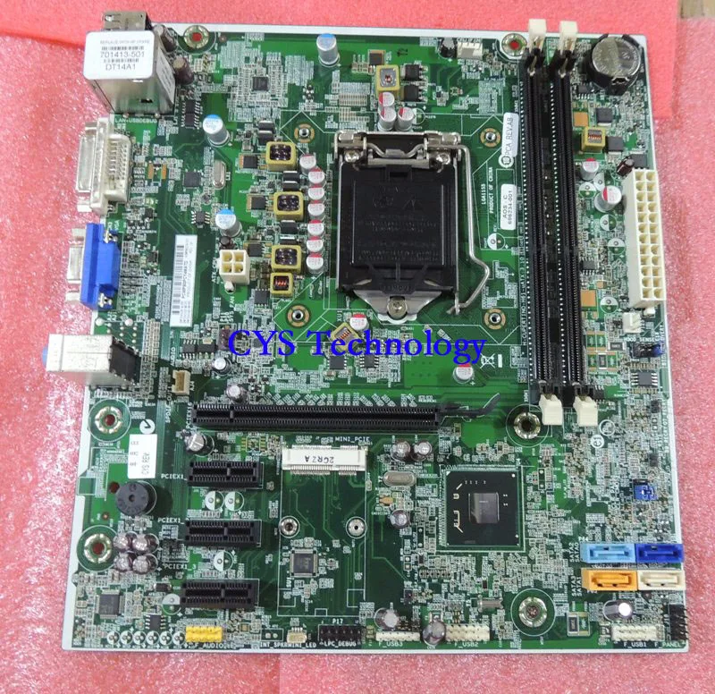 Free ship for H61 motherboard H-CUPERTINO2-H61-uATX 3.10 687577-001 682953-001 S1155 work perfect | Компьютеры и офис