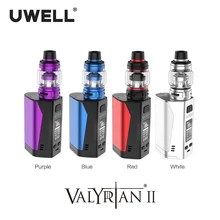 UWELL Valyrian II комплект тройной 18650 батареи 300W Valyrian II бак 6 мл сетчатая катушка вейп-комплект электронной сигареты