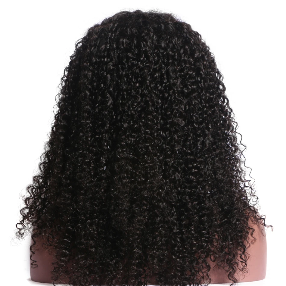 Бесклеевой кудрявый полный шнурок человеческие волосы парики предварительно выщипанные с детскими волосами отбеленные узлы для женщин Remy малазийский Луффи