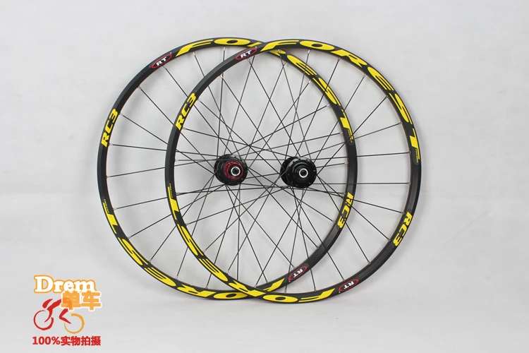 Clearance RC3 MTB mountain bike  26inch ultra light wheels 5 peilin sealed bearing disc wheel wheelset  27.5inch Rim free 51