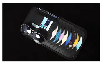 

1Pc Car Auto Visor CD DVD Card Case Holder Clipper for Renault Koleos captur FLUENCE Talisman FRENDZY SCENIC MEGANE accessorie