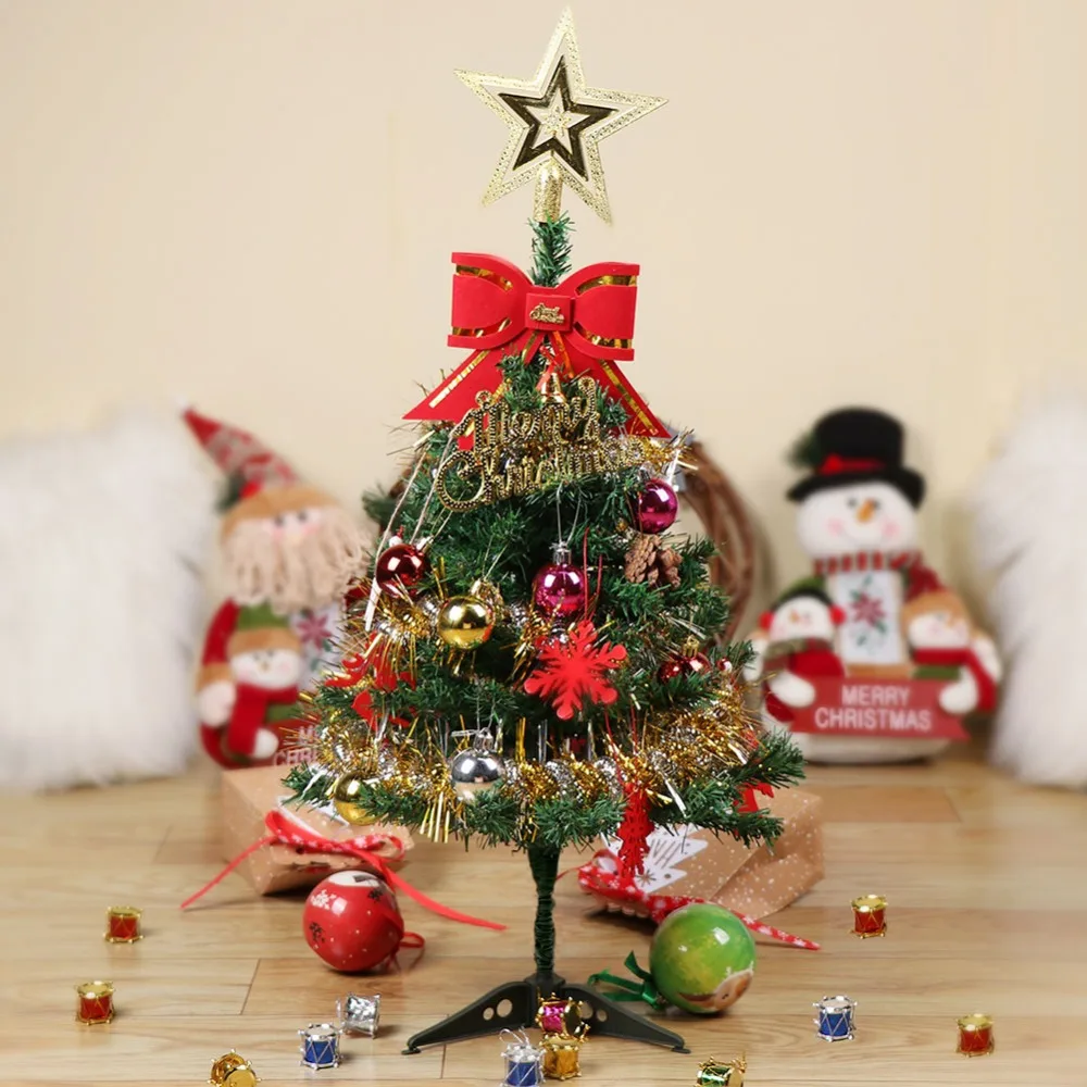 Войлочные DIY Мини украшения для рождественской елки Санта-собака Лапа чулок детские игрушки подарки мешок поддельные цветы Рождественская елка орнамент год