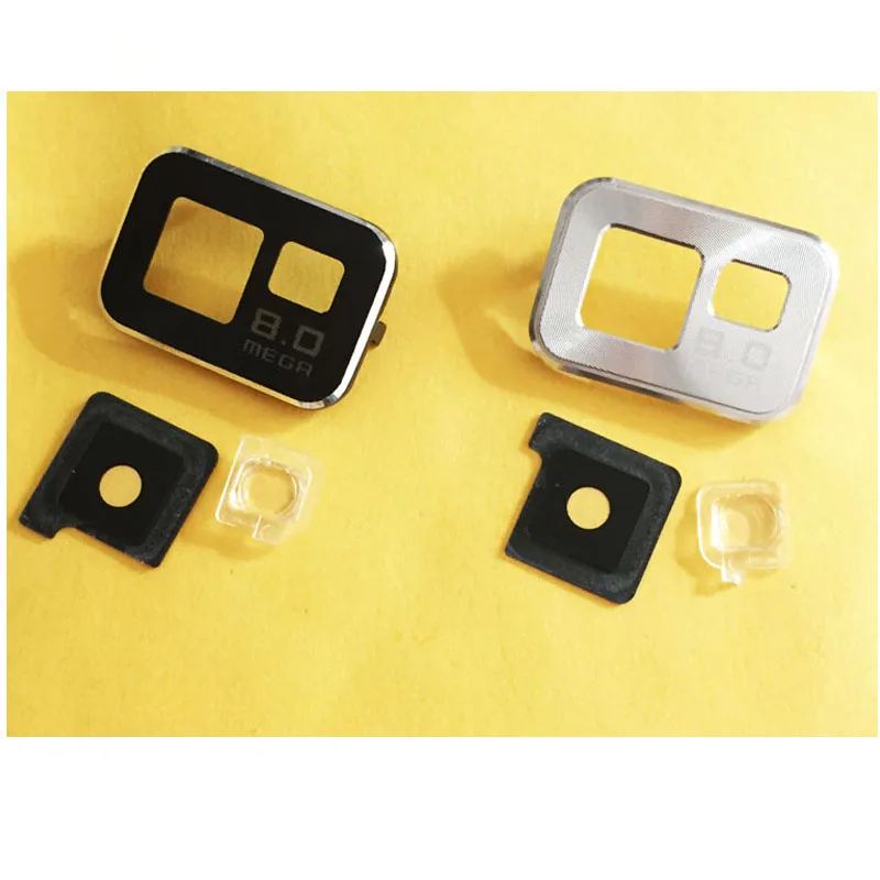 

2pcs//lot Original For Samsung Galaxy S2 i9100 Rear Housing Cover Camera Glass lens+Frame Housing Cover Case With 3M Adhesive