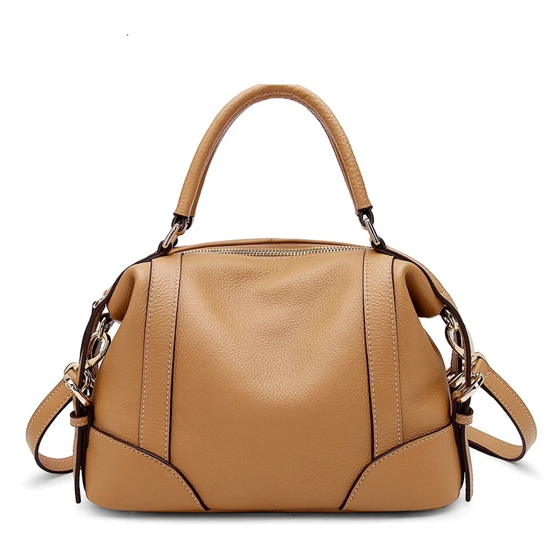 Décontracté Pour Couche Sacs Femmes Sac 1112 Doux Tendance Similicuir noir Haut Portable Coque Vache De Bandoulière Apricot Peau En daPdwXq