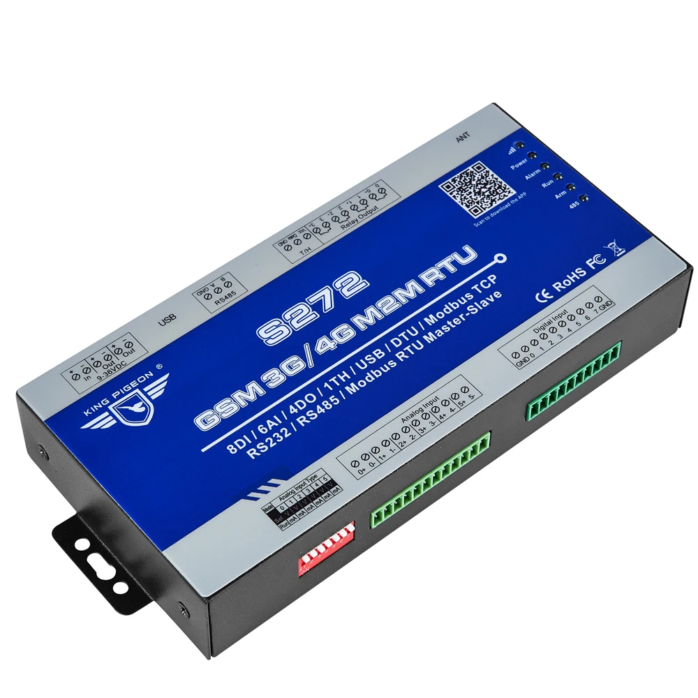 Сетевой Шлюз mq3g IoT 4G LTE сотовая сеть Modbus RTU поддерживает сбои питания переменного