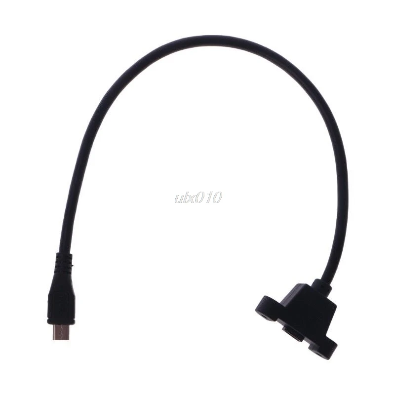 Удлинительный Кабель адаптер USB 2 0 Micro штекер гнездо 30 см/50 см оптовая продажа и