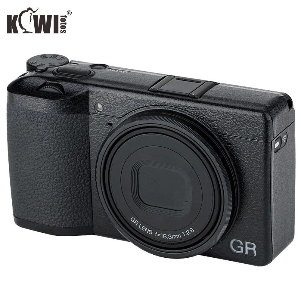 

KIWIFOTOS KS-GR3L Camera Leather Texture Protective Film Kit Select Cameras Stickers For Ricoh GR III