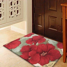 Фиолетовый шерсть большой Размеры ковры для кафе Гостиная Спальня прихожей классическая Вышивка ковры с узорами напольные украшения ковер