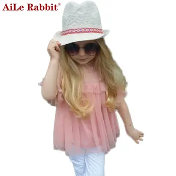 

AiLe Rabbit INS Girls Clothing Set Dot Top Pants 2 PCS Suits White Leggings Sweatshirt Princess Pink Fashion Kids Clothes k1