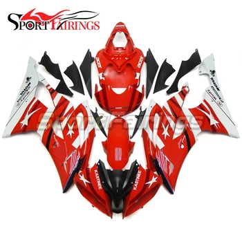 

Complete Fairings For Yamaha YZF-R6 YZF R6 08 09 10 11 12 13 14 15 ABS Plastic Motorcycle Fairing Kits Cowlings White Red