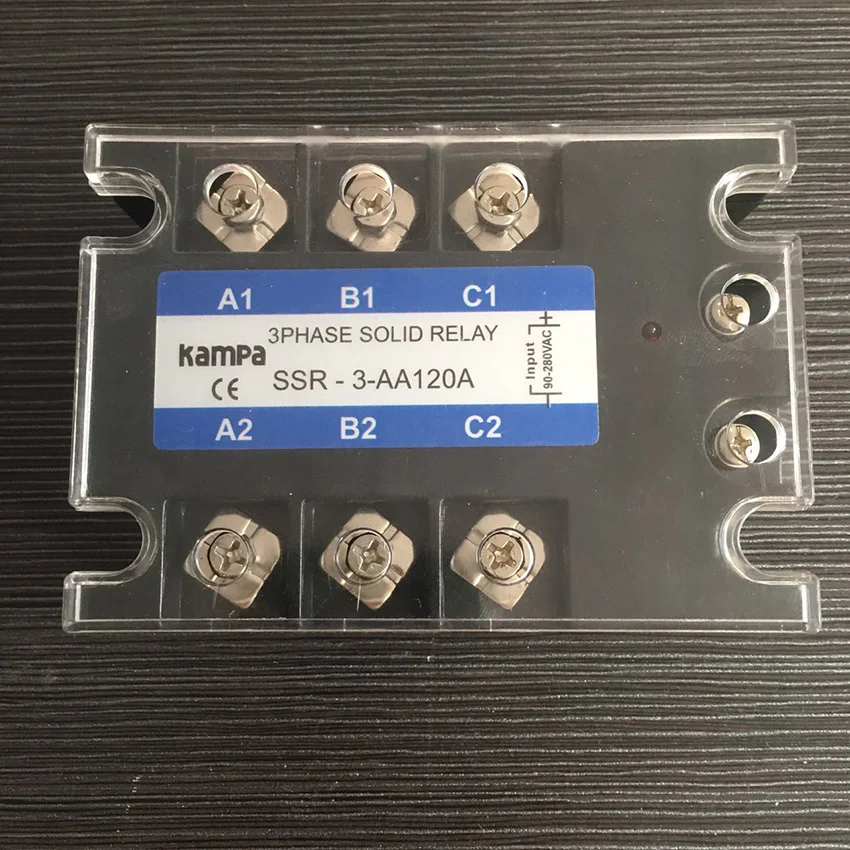 Tsr120aa Three Phase Solid State Relay Ac Control Ac Ssr Input 80