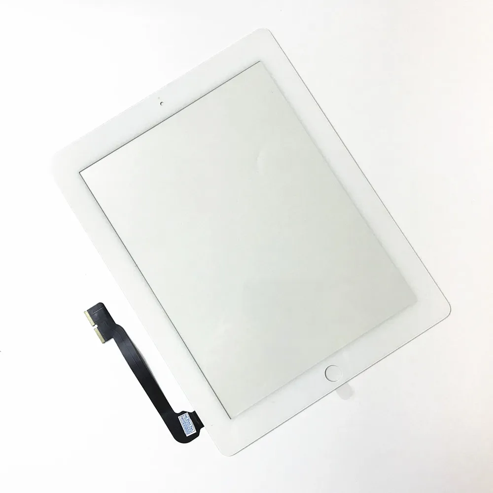 A1416 A1430 A1403 A1458 A1459 A1460 Сенсорное стекло для ipad 3 ipad 4 9,7 ''сенсорный экран дигитайзер сенсор стеклянная панель Digitzer - Цвет: White