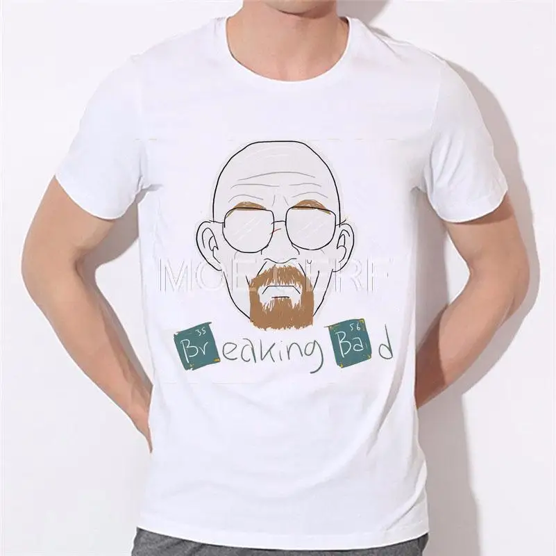 MOE СЕРФ 2020 модная футболка &quotBreaking Bad футболки для мужчин Breaking повседневная с