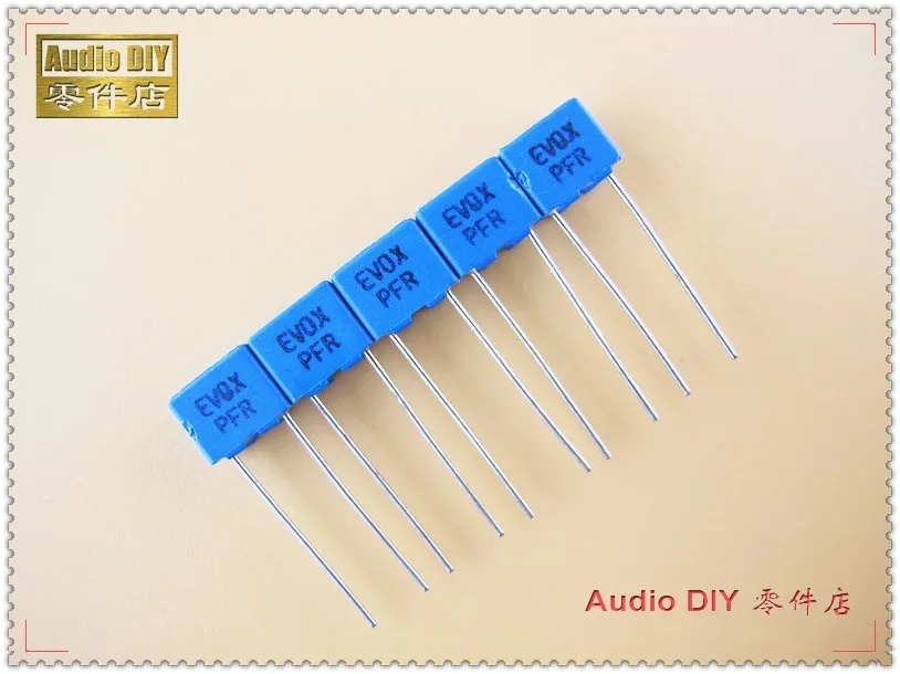 

10PCS/50PCS EVOX PFR Series 5600pF 63V 63v5600pf 1% High Precision MKP Film Capacitor 5.6nF 562