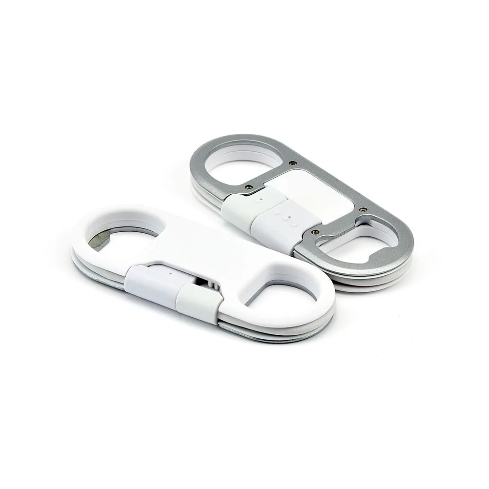 Multifunctional Charge Sync Cable to Micro USB Bottle Opener Key Chain
