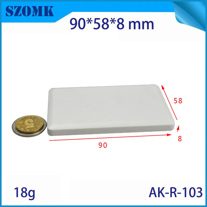 szomk IC card reader plastic enclosure for electronics project plastic sensor junction box distribution box instrument case plastic housing for pcb (3)